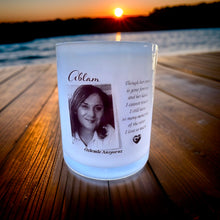 Load image into Gallery viewer, Remembrance Candle - Personalised.
