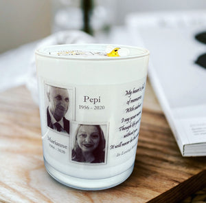 Remembrance Candle - Personalised.